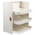 thumbnail image 1 of Wall Mount Food Plate Rack Kitchen Food Rack Layered Food Plate Shelf Side Dish Organization Rack, 1 of 7