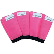 Shoofly Horse Leggins, Patented Loose Fitting Boots, Reduce Stomping, Stress & Fatigue, Breathable Plastic Mesh (Pink/Mini)