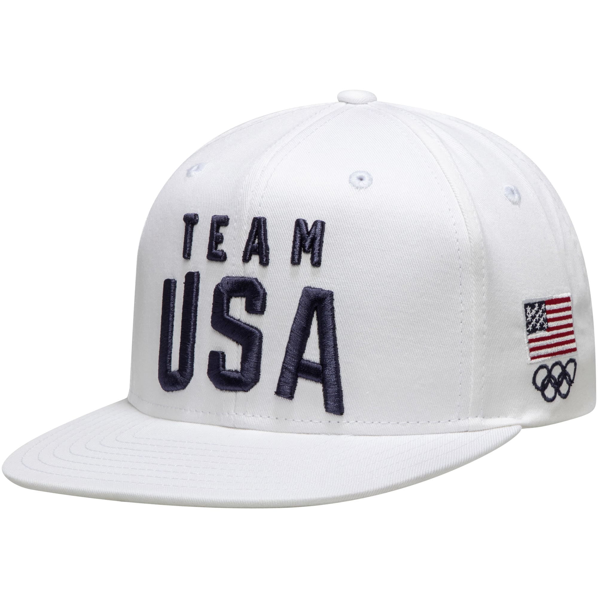 white usa olympic hat