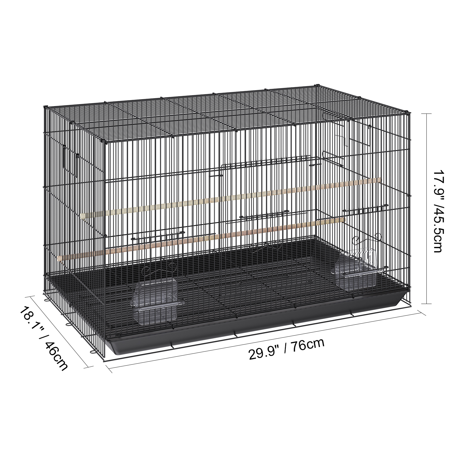 KFFKFF 30 Inch Bird Enclosure with Mobile Stand photo 8