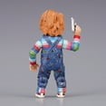 thumbnail image 4 of Figuras De Acción De Muñecas Chucky Figuras movibles de Chucky aterradoras, decoración del hogar, figura de Chucky NECA para fanáticos de las películas, 4 of 8