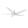 thumbnail image 2 of Carro Woodrow 52-inch Smart Ceiling Fan with Remote, Light Kit Included White, 2 of 7