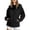 Black, variant on Women's Mountain Hiking Jacket,Water Resistant Windproof Camping Running Trekking Coat with Pocket,Army Green Women's S-XXXL