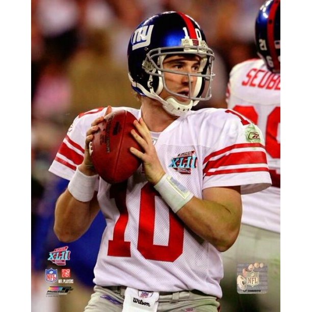 Eli Manning Super Bowl Xlii Action Photo Print Walmart Com Walmart Com