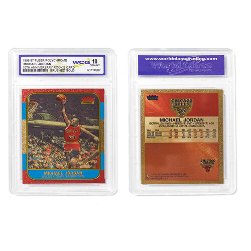 Michael Jordan Collectible Trading CardsPolychrome Anniversary