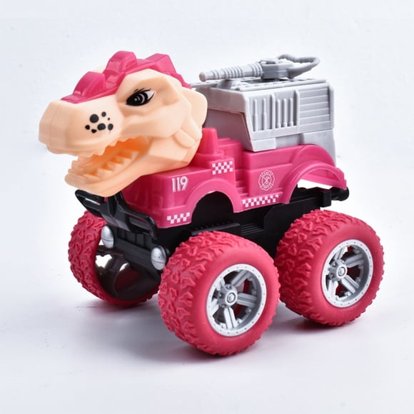 KTTECTOA Educational Children's Toy Car Dinosaur Engineering Vehicle Press and Go Excavator Boy's Gift Clearance Toy Canada Days Christmas Boy Toys