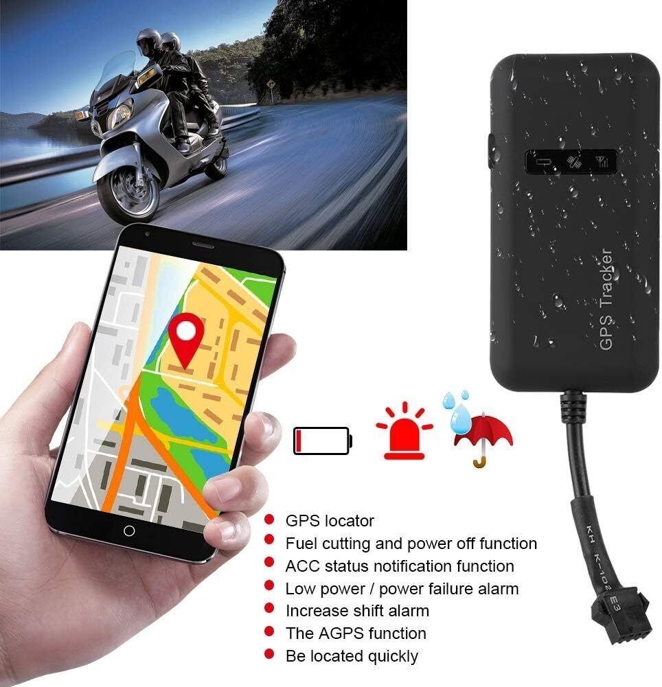 Real time GPS Tracker Tracking Locator Device GPRS GSM Anti Theft Car Motorcycle