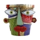 thumbnail image 2 of Estatua decorativa de resina con forma de cabeza para maceta, adorno divertido para patio, plantas, jardín, granja, abstracto, 2 of 8