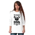 thumbnail image 3 of Only My Dog Understands Me Pet Lover Long Sleeve TShirt Men Women Brisco Brands S, 3 of 6