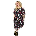 thumbnail image 4 of Hello Kitty Womens Classic All-Over Print Smock Dress, 4 of 4
