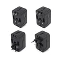 thumbnail image 1 of Adaptador de viaje universal todo en uno, convertidor de corriente, adaptador de enchufe de CA, cargador de pared con dos puertos de carga USB para cargar teléfonos celulares, computadoras de la UE,, 1 of 5