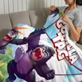thumbnail image 3 of Gorilla Tag VR anti-pilling, suave, ligera, esponjosa y acogedora de lujo para hogar y cocina – Perfecta para niños y adultos, 100 x 150 cm, 3 of 6
