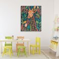 thumbnail image 3 of Stupell Industries Eclectic Exotic Leaf Pattern Giraffe Canvas Art, 30 x 40, by Lisa R Dumm, 3 of 8