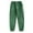 Green, variant on Men's Fluffy Teddy Beam Feet Pants Plush Warm Soft Pajama Pants Winter Cozy Fleece Baggy Lounge Trouser Sleepwear
