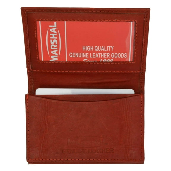 Genuine Cow Leather Business Card Holder