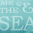 thumbnail image 6 of Mainstays You, Me and the Sea Decorative Pillow, 14" x 20", Aqua, 6 of 7