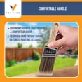 thumbnail image 6 of Vermeer Paint Brushes 4-Pack Angle Brushes in Assorted Sizes for All Latex and Oil Paints & Stains, 6 of 7