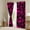 Black Hotpink, variant on Erosebridal Kawaii Bowknot Curtains for Living Room,Cartoon Stars 30%-50% Blackout Curtains Set of 2 (38x45),Cute Bow Curtains and Drapes (38x45),Bow Tie Bedroom Decoration