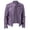 Purple, variant on YSUEJPF Faux Leather Jacket for Men Retro Long Sleeve Biker Motorcycle Jackets Crew Neck Zipper Classic Casual Streetwear with Pockets