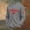 Grey, variant on Men's Long Sleeve Knit Tee with Canadian Flag Graphic for Everyday Casual Wear in Fall and Winter Top