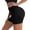Black, variant on Women's Seamless Workout Impact Shorts Scrunch Butt Lifting High Waisted Tummy Control Gym Biker Shorts 2.5/3.6/4.5/6 Inch 4 Way Stretch Buttery Soft, Coffee,XL