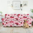 thumbnail image 5 of XYZCANDO Strawberry Sofa Slipcover Cartoon 1-Piece Couch Cover High Stretch Furniture Protection for Armchair in Living Room for Kids, Pets, 5 of 6
