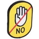 thumbnail image 1 of Tape Do Not Touch Social Logo Identification Label for Pet Leash Decals, 1 of 5
