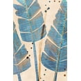 thumbnail image 2 of Douta, Flora 23x32 Black Ornate Wood Framed with Double Matting Museum Art Print Titled - Limewash Palm II, 2 of 4