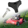 thumbnail image 5 of 2 pcs Handle Wing Nut And Bolt, Universal Plastic Lawnmower Triangle Knob Handle, Lawn Mower Parts, 5 of 5