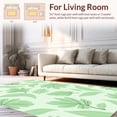 thumbnail image 2 of ODIKA 8'x10' Machine Washable Non-Slip Area Rug, Abstract Wetland Mosaic Featuring Flowing Shapes High Traffic Rug with Pad, Green, 455271, 2 of 8