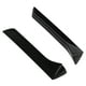 thumbnail image 5 of 2 uds, moldura Exterior de ala divisoria lateral de ventana trasera, reemplazo izquierdo derecho para SEAT LEON 5F FR Mk3 MK3.5 2013-2021, negro brillante Jadeshay A, 5 of 8