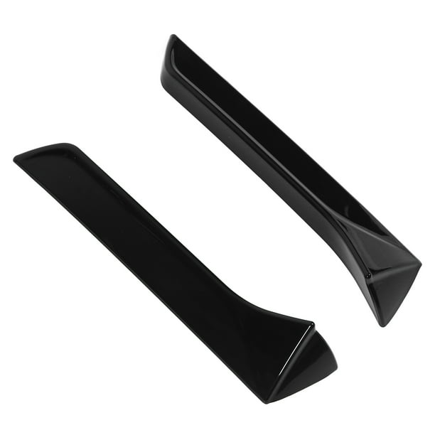 Alerones Laterales De La Ventana Trasera, Pelar Y Pegar El Ala De La Ventana Trasera Exterior Aerodinámico Resistente A Los Rayos UV 2 Piezas Antidesvanecimiento Para La OTVIAP Negro brillante