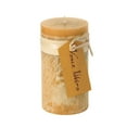 thumbnail image 4 of Vance Kitira 8" Brown Sugar Timber Pillar Candle ,Scentless, Clean-Burning, Environmental Friendly, 4 of 6