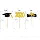 thumbnail image 3 of Graduación Sombrero De Soltero Graduación Cake Topper Celebración Fiesta Suministros Cake Picks Insertar Tarjeta Y Banderas Para Decoración De Pasteles 120 Piezas Temporada Methold HA036180-00, 3 of 6