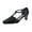 Black, variant on FLORAL Opal Women's Wide Width T-Strap Dress Pumps