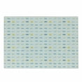thumbnail image 1 of Blue and Yellow Cutting Board, Meteorology Clouds Sun Bolts Rain Snow Natural Phenomena, Decorative Tempered Glass Cutting and Serving Board, Small Size, Pale Blue and Yellow, by Ambesonne, 1 of 1