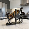 thumbnail image 4 of Western Cowboy Cactus Wine Rack, Vintage Metal Wine Holder, Tabletop Wine Display, Decorative Wine Storage for Kitchen and Bars, Unique Gift Idea for Wine Lovers, 4 of 7