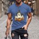 thumbnail image 1 of Blusas y camisas de manga corta y cuello redondo para hombre. Blusas/camisetas de manga corta con cuello redondo y estampado de Halloween para hombre. Blusa para hombre., 1 of 5