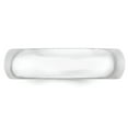 thumbnail image 2 of 14K White Gold Comfort Fit Wedding Band Sz 10.5, 2 of 3