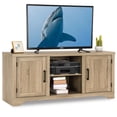 thumbnail image 1 of Gymax Rustic TV Stand Entertainment Center Farmhouse Console Storage Wood Cabinet, 1 of 10