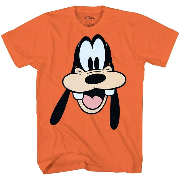 Disney Disney Goofy Face Big Smile TShirt Orange