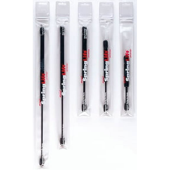 Attwood SL35-40-5 Springlift Ni-Slide 8.46" Compressed & 12.04" Extended Gas Spring with 18mm Cylinder, 40 lb. Force, 8mm Rod, 10mm Composite Socket & 3.58" Stroke