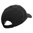 thumbnail image 4 of Uruguay Sun Logo Embroidered Low Profile Washed Cap - Black OSFM, 4 of 5