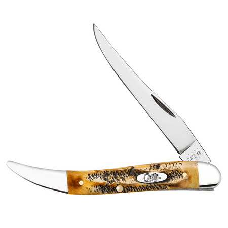 Case XX Knives Medium Toothpick 65328 6.5 BoneStag Stainless Pocket Knife