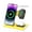 Yellow, variant on 3 in 1 Foldable Wireless Charging Station with Light, Fast Charger Dock for iPhone 17-12 Pro Max, Apple Watch Series 11/10/9/Ultra, AirPods & Samsung Phones