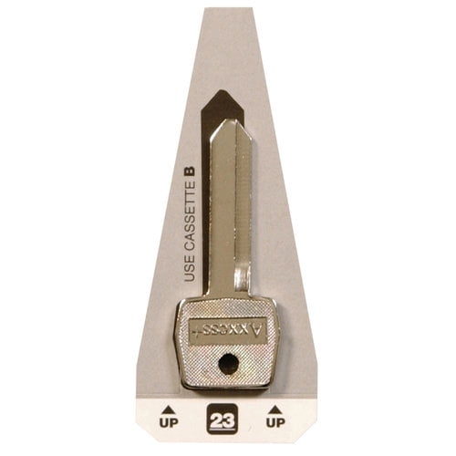 V.I.P. 88202 Axxess+ Ford Door And Trunk Car Key, Silver, Custom Cut