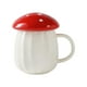 thumbnail image 1 of Taza de champiñones de dibujos animados, regalos , vaso de agua duradero con tapa, vasos para té, zumo de naranja, bebida, Rojo perfecl Taza de setas, 1 of 7