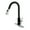 Matte Black / Polished Chrome, variant on Gourmetier LS8720DL Concord Single-Handle Pull-Down Kitchen Faucet, Matte Black