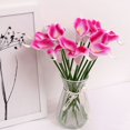 thumbnail image 1 of 20pcs Artificial Calla Lily Silk Flowers 13.4" for Home Kitchen Wedding Table Decoration, 1 of 2