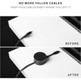 thumbnail image 3 of Native Union Weighter – Cable Weight/Holder Desk Accessory – Non-Slip Cable Organizer – For All Cables including USB-C & Lightning (3 Cables/Sandstone), 3 of 7